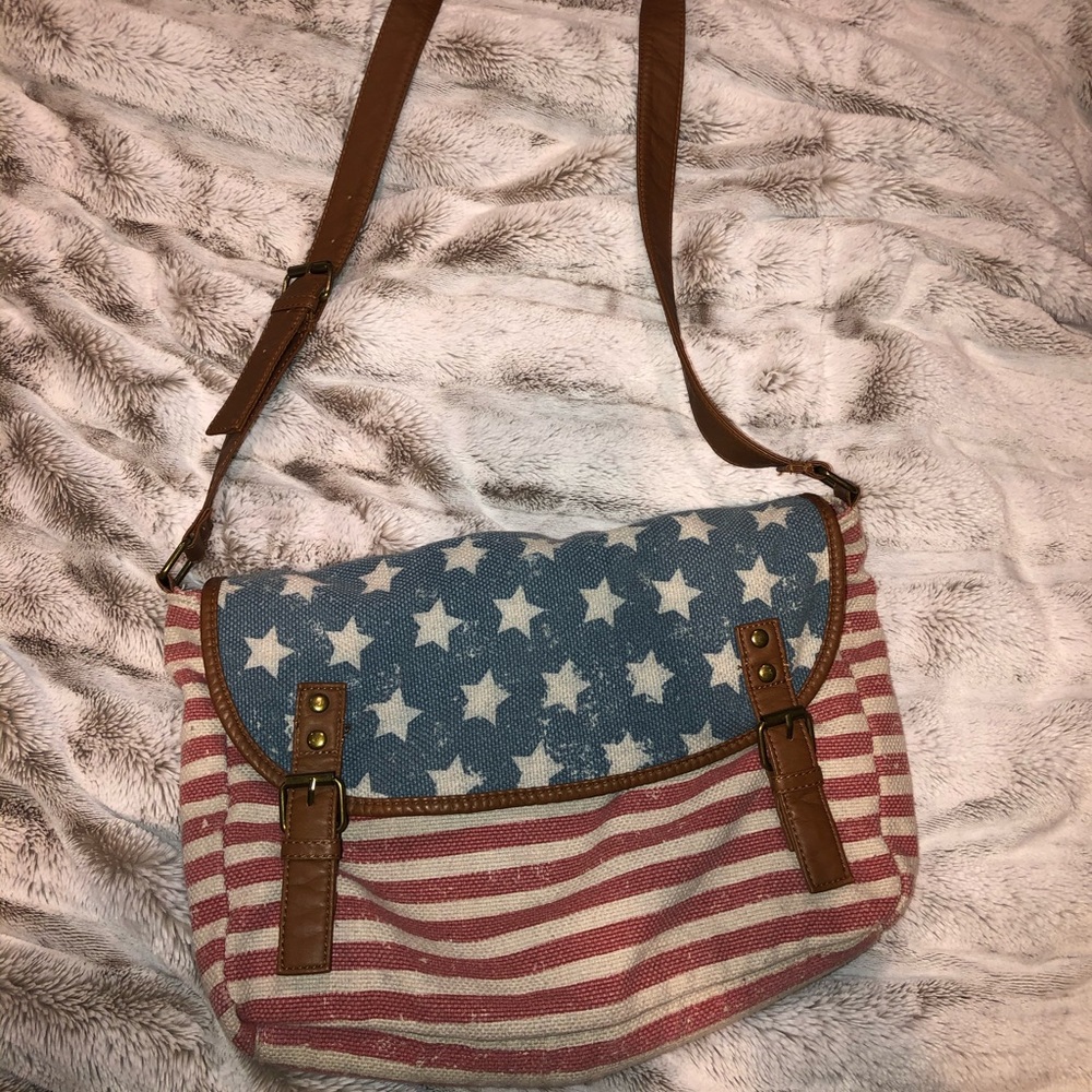 American Flag Themed Bag